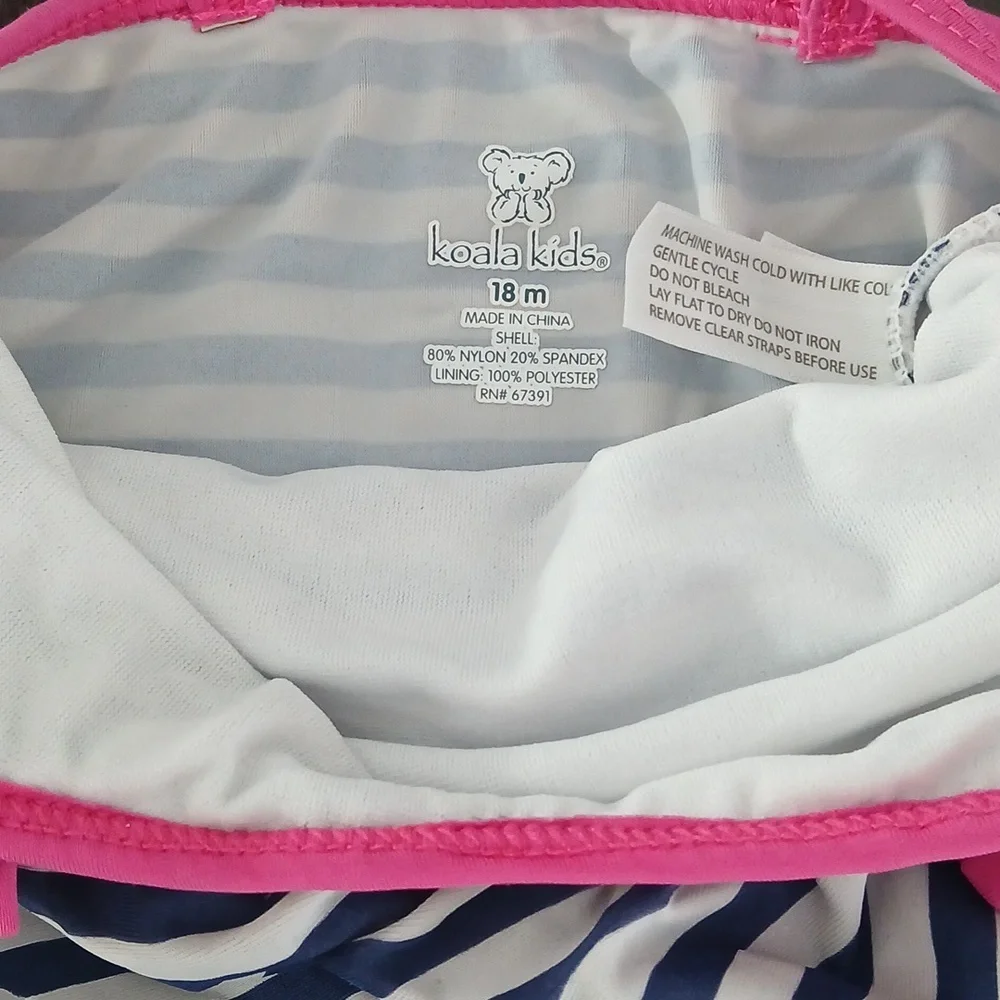 Pair Of 18M Girls Swimsuits - Picture 6 of 7